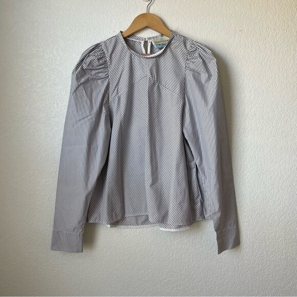 Tish Cox Mia Striped Blouse - Picture 1 of 3
